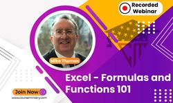 Excel - Formulas and Functions 101